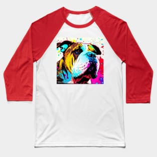 American XL Bully Pop Art Baseball T-Shirt